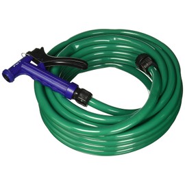Foy M12PIM Manguera para jardín lisa 1/2", 10 m con pistola para riego
