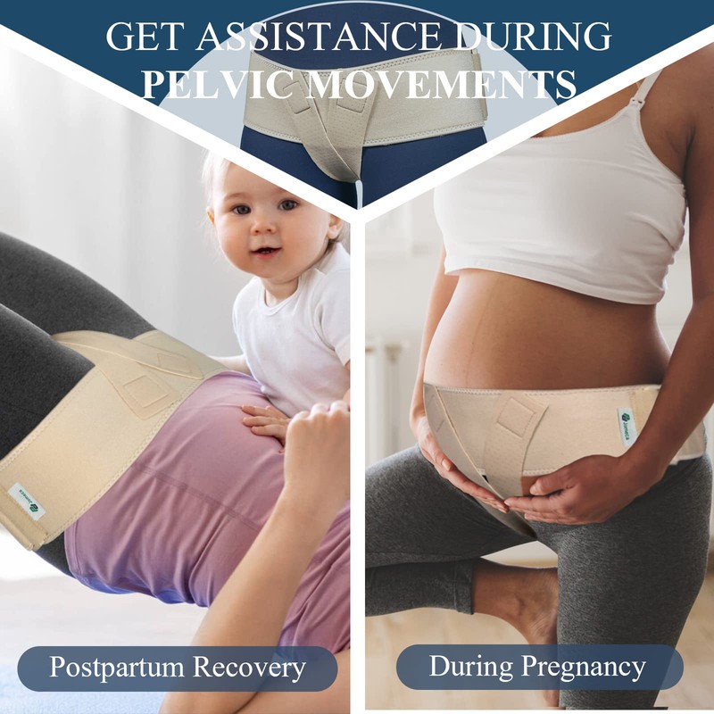JOMECA V-Sling Pelvic Support Belt for Prolapse, Pregnancy SPD, Vulvar