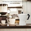 Stovetop Moka Pot Italian Hand Brewed Coffee Maker Aluminum Alloy