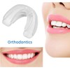 Bandejas dentales protectoras de silicona para brackets, multifuncionales, con clip