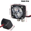 Super Bright Square LED Lights Headlight Spotlight for 1/10 1/8