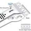 Youery Stainless Steel Ceramic Hob Scraper, Glass Scraper Including 20