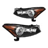 MARSFLUX Headlight Assembly for 2008-2012 Honda Accord Sedan (4-Door Only),
