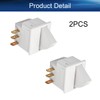 Heyiarbeit Refrigerator Door Light Switch 3Pin Universal Replacement LTK-17 Momentary