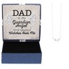 Memorial Bereavement Gift Loss of Dad Father Silver-Tone Angel Wings