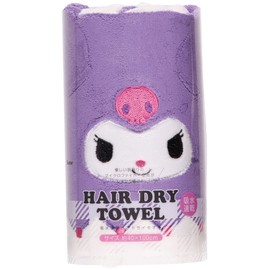 Skater TOH1-A Quick-Drying Hair Drying Towel, Chromi, Sanrio, Height 15.7 x Width 39.4 inches (40 x 100 cm)