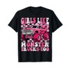 Girls Like Monster Trucks Too Toddler Girls Monster Truck T-Shirt