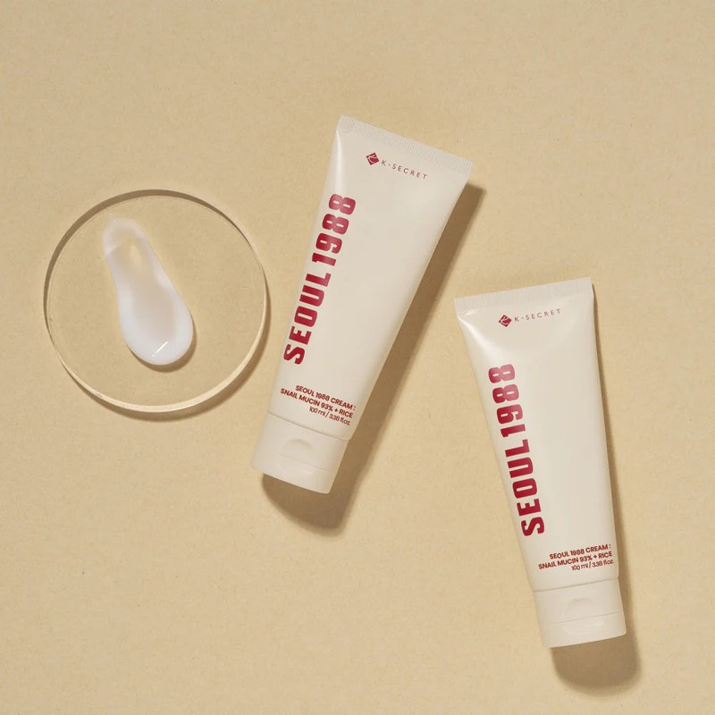 K-SECRET SEOUL 1988 Snail Mucin 93% + Rice Cream 100ml