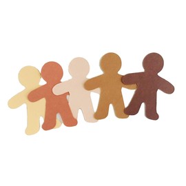 3” Person Multicultural Creative Cut-Outs, 31 Cut-Outs in a Pack for Around The World, Unity in Diversity Kids’ Craft Projects for School/Classroom