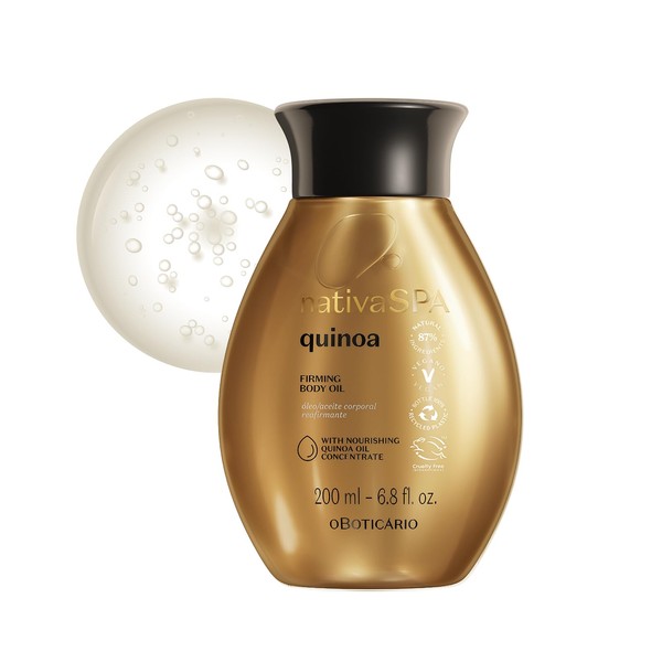 Nativa SPA by O Boticario Quinoa Hydrating Body Oil, Soft