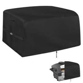 Kingling Pizza Oven Cover for Blackstone 6964 6961 6960 Portable Pizza Oven, 32 inch Waterproof & Dustproof Pizza Oven Outdoor Grill Cover (Cover Only) - Black