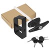 Shed Door Latch T-Handle Lock Kit with 5 Keys,BTEOBFY Set