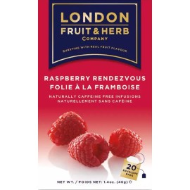London Fruit & Herb Co Raspberry Rendevous Herbal Tea/Infusion 20 Bags London Fruit & Herb PAST-DATED