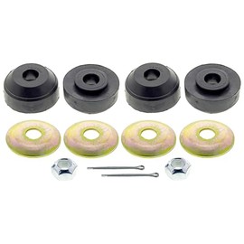 Mechanics Choice Front Suspension Strut Rod Bushing Kit for 1962-1966 Ford, Mercury Comet, Fairlane, Falcon, Falcon Sedan Delivery, Mustang, Ranchero