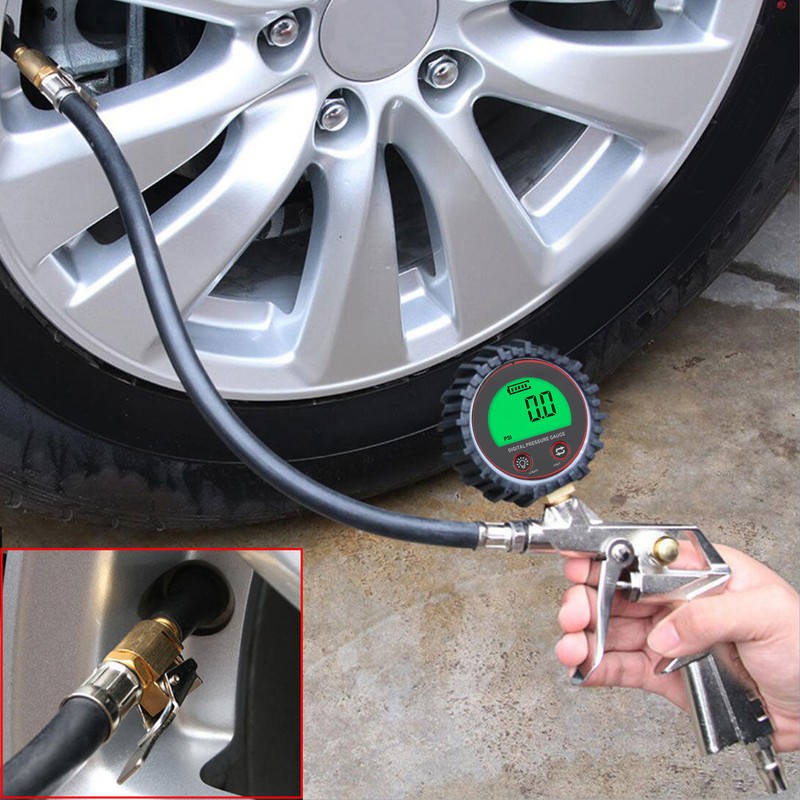Digital Pressure Gauge Large LCD Display Fast and Accurate Reading