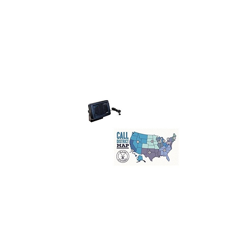 Yaesu Mobile Speaker W/MT Bracket and Ham Guides TM Pocket