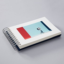 Spiral Abum Mini Mucho ''cream'' anthrazit +++ 45 sheets photo mounting board +++ PHOTO- AND SCRAPBOOK +++ Quality made by Semikolon