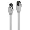 LINDY 47441 Networking Cable Grey 0.5 m Cat8.1 S/FTP (S-STP),