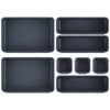 Drawer Organiser, Office Organiser System, Storage Box, 8-Piece Drawer Organiser,