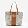 ML Marleylilly Monogrammed Leopard Tote Bag - Vegan and Durable