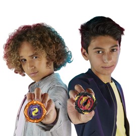 BEYBLADE Burst QuadStrike Thunder Edge Battle Set, Battle Game Set with Beystadium, 2 Spinning Top Toys, and 2 Launchers for Ages 8 and Up