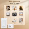 Thinkbee Remote Control Outlet Plug with Detachable Wireless Wall Switch,