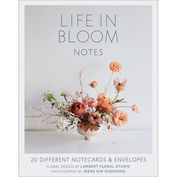 Life in Bloom Notes: 20 Different Notecards & Envelopes (Floral Stationery Set, Flower Photography Notecards)
