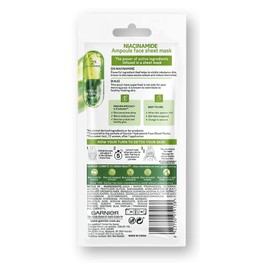 Garnier Ampoule Sheet Mask Kale/ Niacinamide