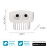 PELEG DESIGN Brain Drain White Skull Sponge Holder for Kitchen,