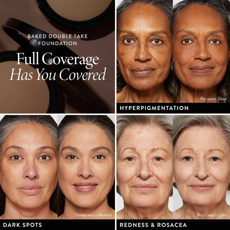 Double Take Baked Full Coverage Foundation:_Toffee