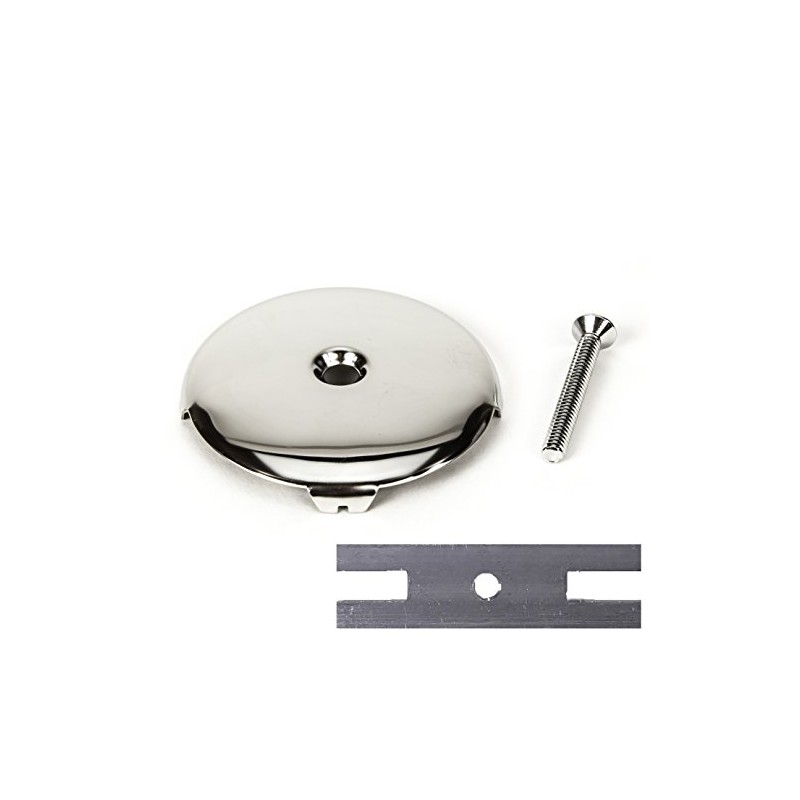 PF WaterWorks Universal Bathtub/Bath Tub Drain Single/One (1) Hole Overflow