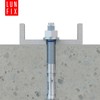 Bolt Anchor 16 x 120 mm Galvanised Steel Including Nut