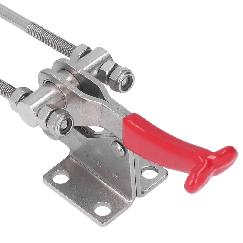 Adjustable Toggle Clamp 318kg Clamping Force Stainless Steel Toggle Clamp