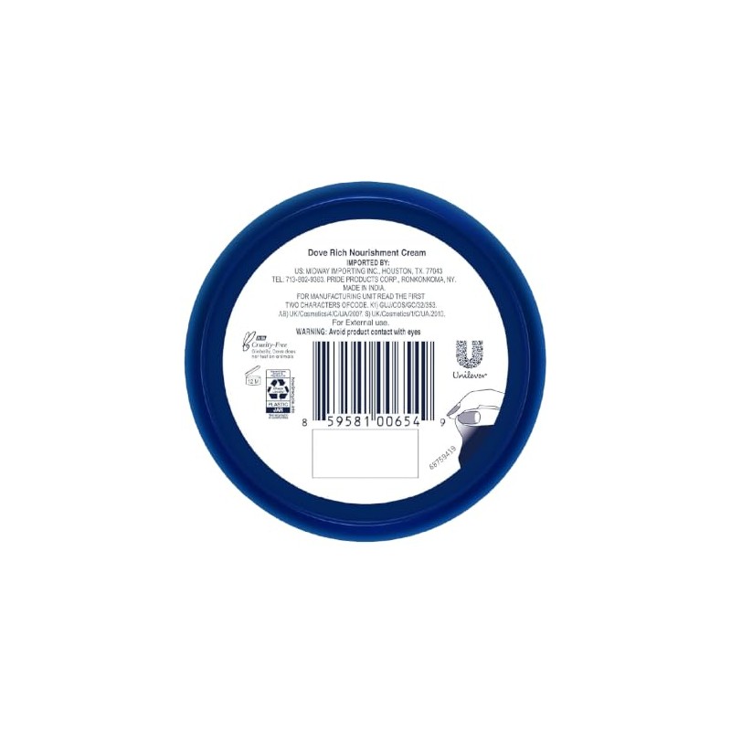 Dove Body Love Rich Nourishment Crema Corporal Piel Extra Seca