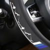 Premium Leather Steering Wheel Cover Compatible with Toyota Tacoma 4Runner