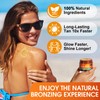 Brown Shine Sunbed Tanning Accelerator, Premium Tanning Accelerator Cream for