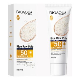 Protector Solar Blanqueador Bioaqua Spf Extracto Arroz