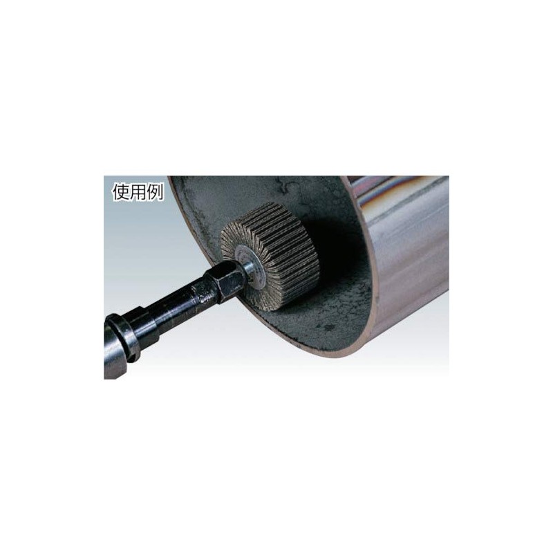 Ichiguchi AF252560 Flap Wheel (Shaft Diameter 0.2 inches (6 mm)