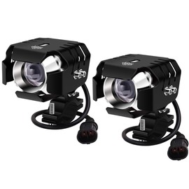 Aoling LED Fog Lamp, Motorcycle, 6D Lens, Auxiliary Light, Motorcycle Fog Light, Waterproof, 12 V 24 V, 3,500 LM, Dustproof, Earthquake Resistant, Energy Saving, Motorcycle LED Fog Light, LED