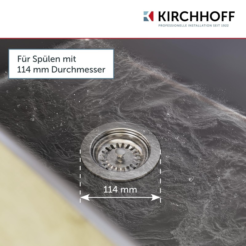 KIRCHHOFF 98835240 Strainer Basket Valve Diameter 114 mm 1½ Inch