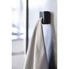 Yamazaki 4249 Magnetic Kitchen Towel Holder, Black, Approx. W 2.2