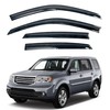 KPY Window Visor Compatible with Honda Pilot 2009-2015, 4PC Rain
