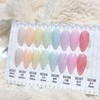 Glitter Snowflake Knit Velvet Gel Handmade Nail Tip - Petit