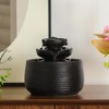 Outdoor and Indoor Water Feature Fountain Waterfall Tabletop Desktop mini