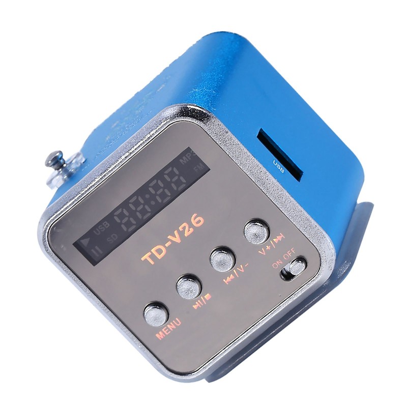 Mini Speaker Music Player Portable FM Radio PC Fashion Support