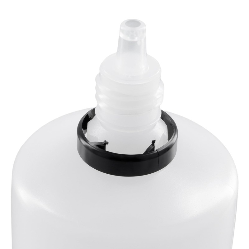 MUKSEUT 40 Pack 100ml Plastic Dropper Bottles, Clear Empty Squeezable