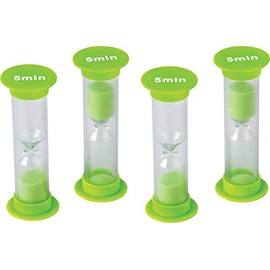 Teacher Created Resources 5 Minute Sand Timers - Mini