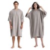 Winthome Poncho Changing Towel, Surfing, Sauna, Quick Drying, Water Absorbent,