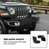 Linskip Tow Hook Covers for Jeep Wrangler 4XE JL JK