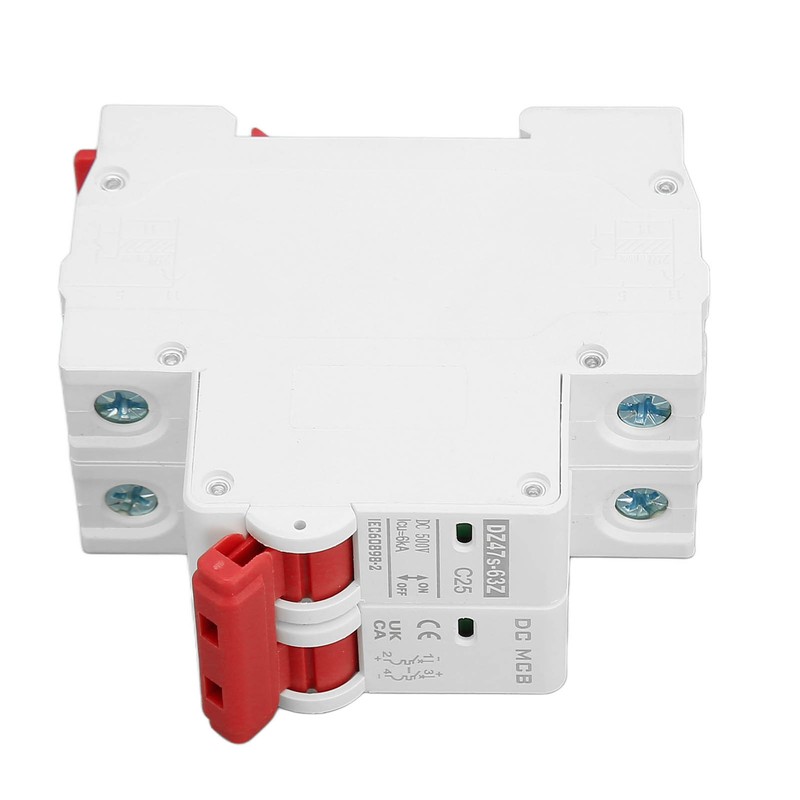 DC Circuit Breaker Overload Protection Magnetic System PV Circuit Breaker
